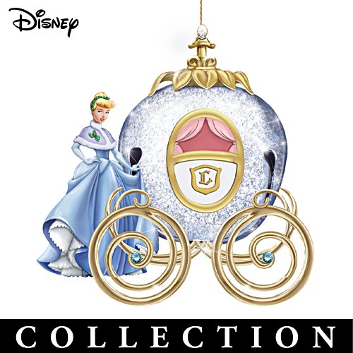 Disney 'Jingle Bell Fun' Glitter Bell Ornaments Collection