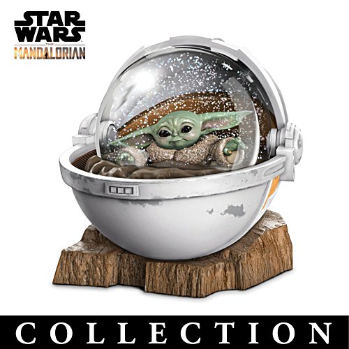 STAR WARS The Mandalorian The Child Glitter Globes Collection
