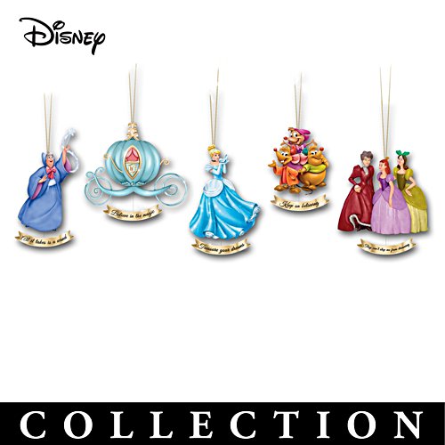 Disney Ultimate Sculptural Christmas Ornaments Collection