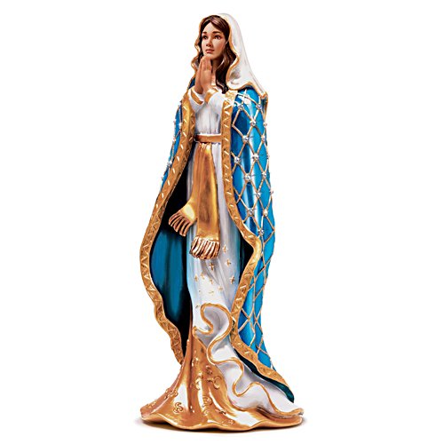 "Visions Of Mary" Jewelled Figurine 