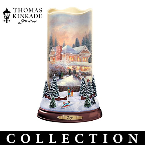 Thomas Kinkade 'Flurries Of Light' Candle Collection