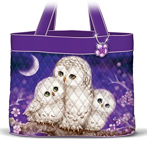 Kayomi Harai Owl Always Love You Quilted Tote Bag