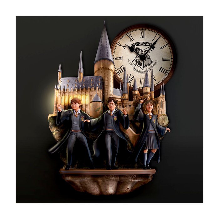 Officially Licensed Harry Potter Illuminated LED Wall Clock: HARRY POTTER™  Illuminating Wall Clock