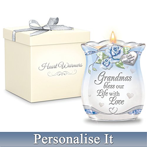 Personalised Porcelain Candleholder For Grandmother