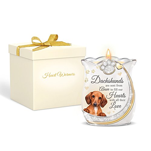 Dogs Are Sent from Above Heart Warmers Candle Holder: Choose Your Breed
