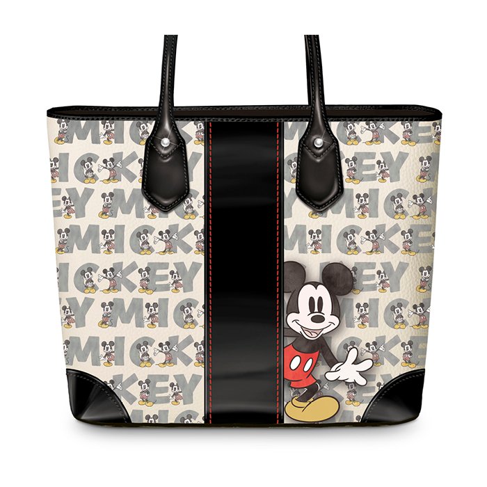 Disney Mickey Mouse Iconic Faux Leather Tote Bag - The Bradford