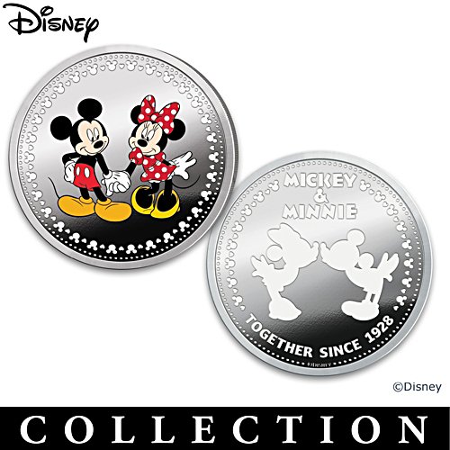 Disney Mickey Mouse & Minnie Mouse Silver-Plated Proofs