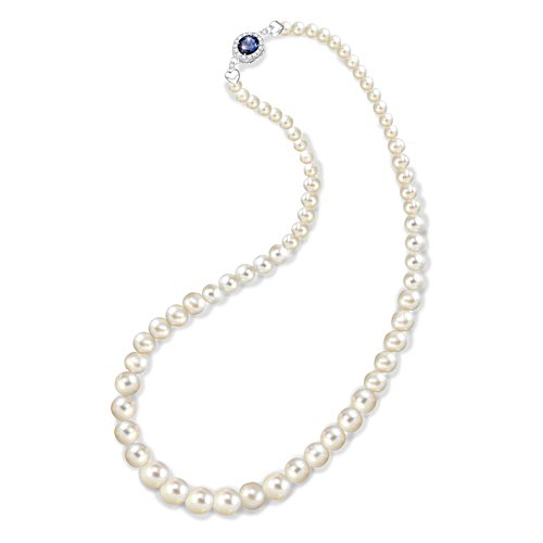 Princess Diana-Inspired Genuine Mother-Of-Pearl Necklace
