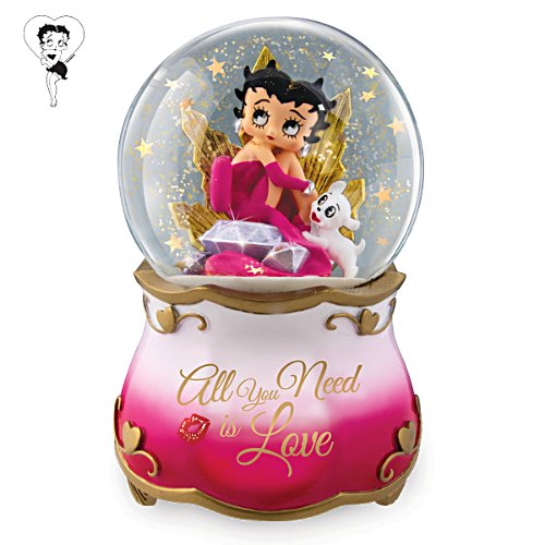 Betty Boop™ Diamond Bombshell Glitter Globe