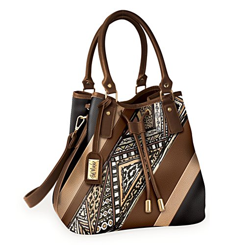 Bob Mackie Palm Desert Bucket-Style Fashion Handbag