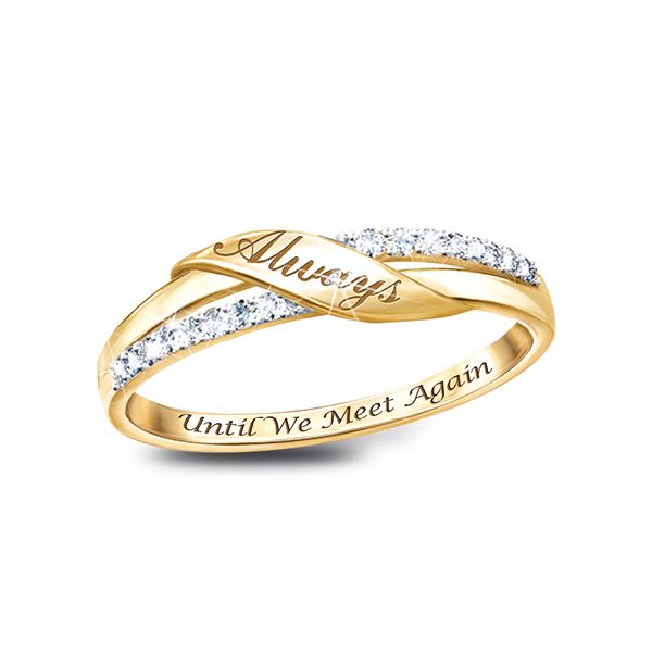 'Until We Meet Again' Diamond Ring