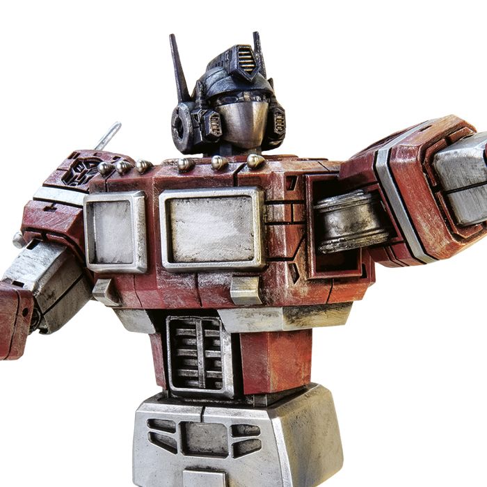 Transformers Cold-Cast Metal Sculpture Collection
