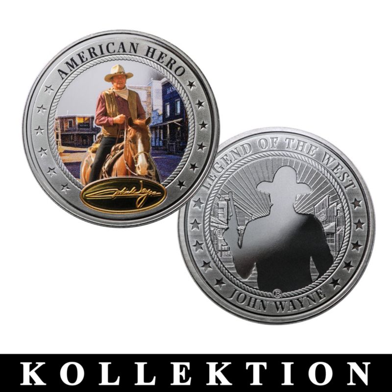 Die John Wayne - Legende des Westerns - Medaillen-Kollektion