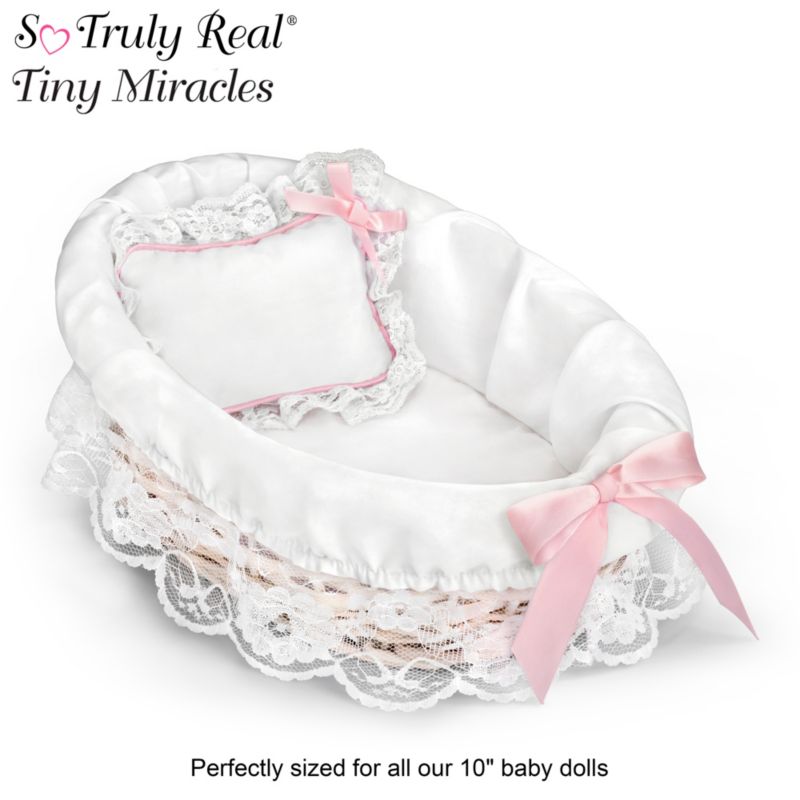 baby doll wicker bassinet