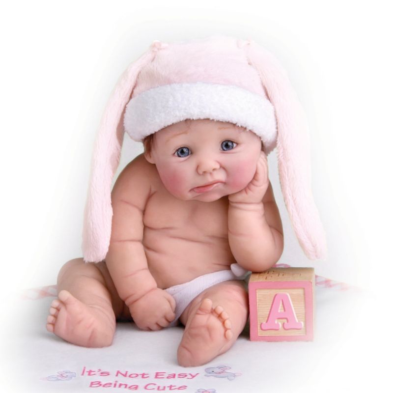 baby doll with blanket