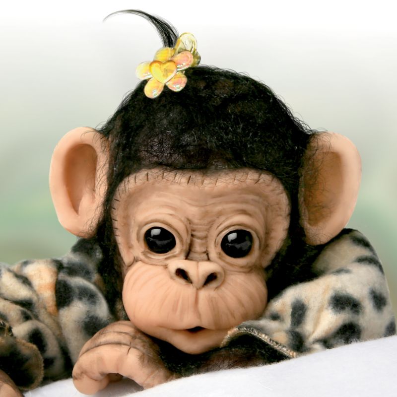 baby chimpanzee doll