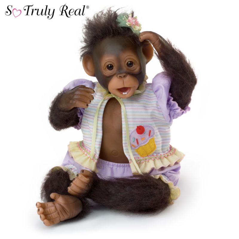 cute monkey stuffed animal