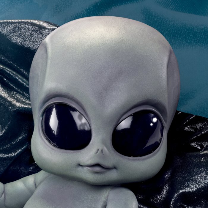 staking Spaans Lijkt op Roswell-Baby – Alien-pop