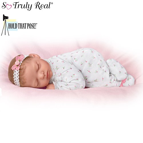 'Snuggle Close Sadie' Poseable So Truly Real® Baby Girl Doll