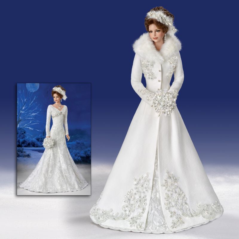 ashton drake winter romance bride doll