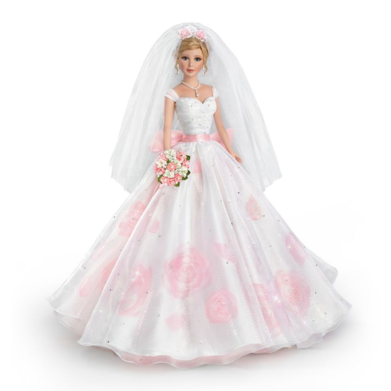 collectible porcelain bride dolls