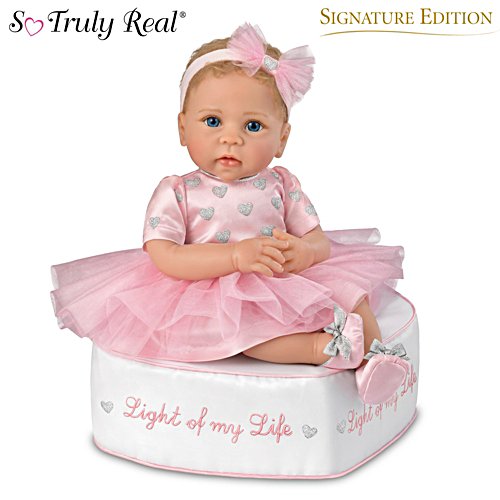 'Light Of My Life' So Truly Real® Baby Doll and Ottoman Set