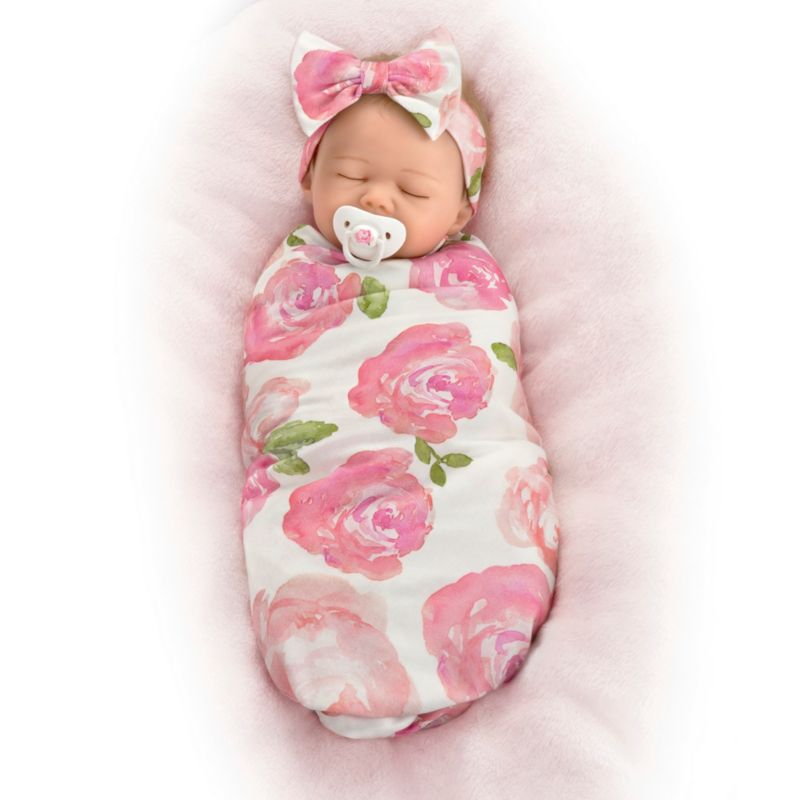 baby doll swaddle blanket