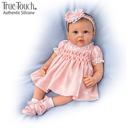 Linda Murray All Dolled Up Lifelike Silicone Baby Girl Doll