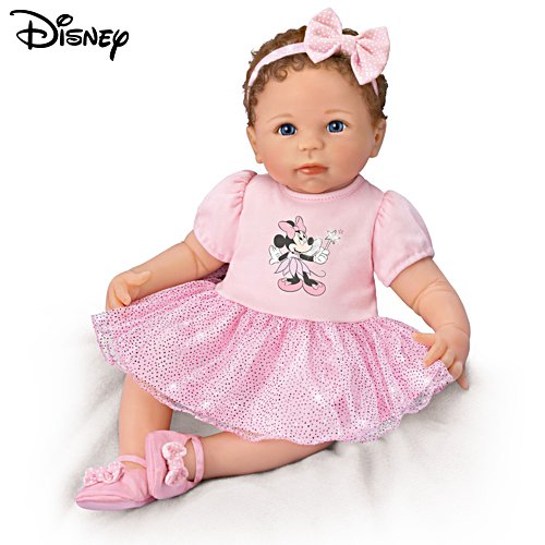 Disney 'Sparkle, Shimmer, And Shine!' Minnie Mouse Baby Girl Doll