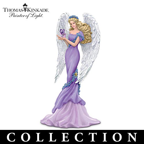 Thomas Kinkade Alzheimer's Charity Angel Figurine Collection