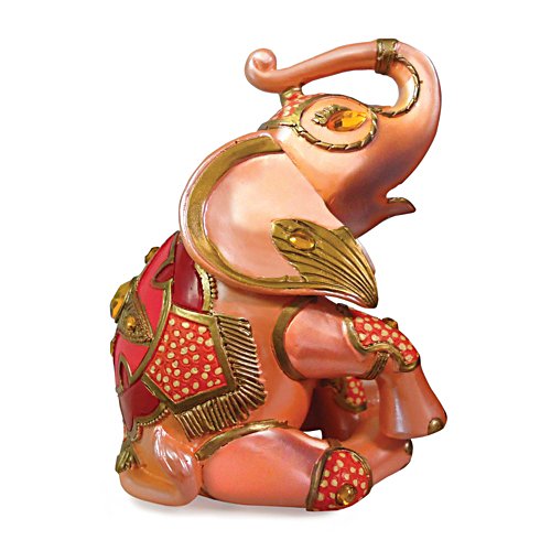 "Lucked Out" Elephant Figurine