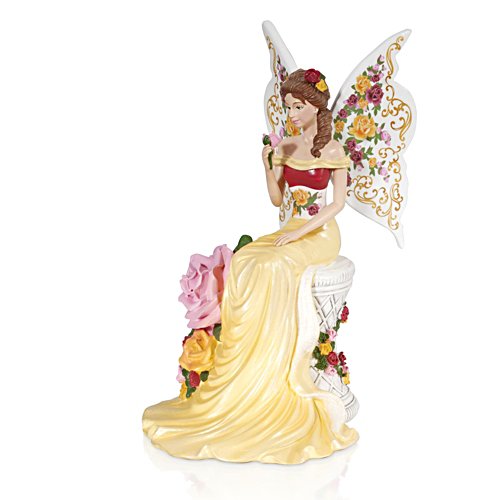 'Graceful Blossom' Angel Figurine