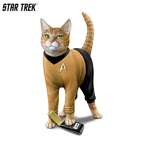 STAR TREK™ 'Cat-tain Kirk' Figurine