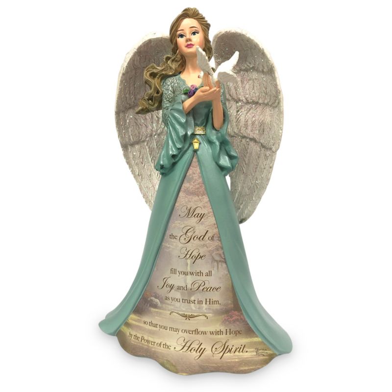 Thomas Kinkade May The Hope of God Angel Figurine