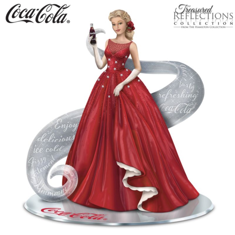 "A Timeless Reflection With COCA-COLA" Figurine