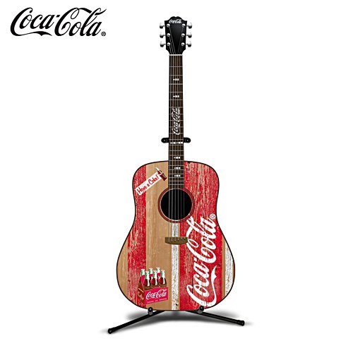 COCA-COLA® 'A Refreshing Tune' Guitar Sculpture