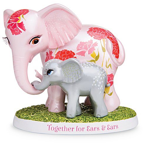 Blake Jensen 'Together for Ears & Ears’ Elephant Figurine