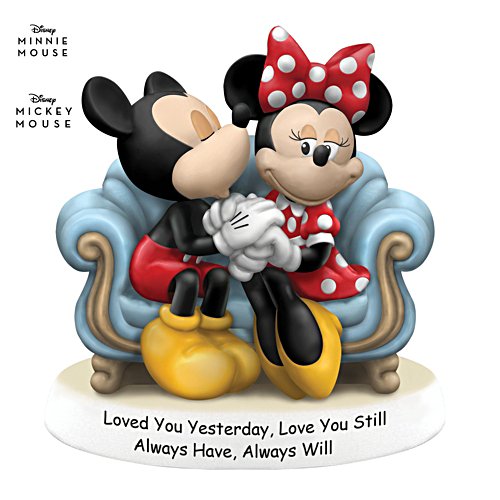 Disney Mickey Mouse & Minnie Mouse "Love You Still" Figurine