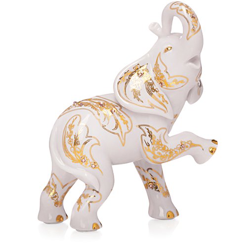 'Riches of Shining Strength' Elephant Figurine