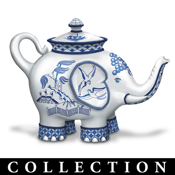 Tealightful Elephant Teapots Collection