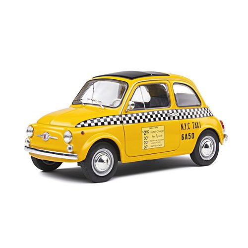 1965 Fiat 500 L New York City Taxi Die-Cast