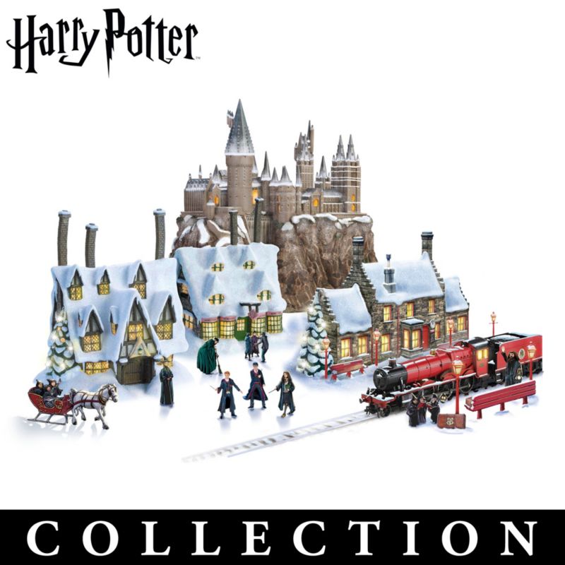 Officially Licensed Harry Potter Hogwarts Sculpted Village Collection