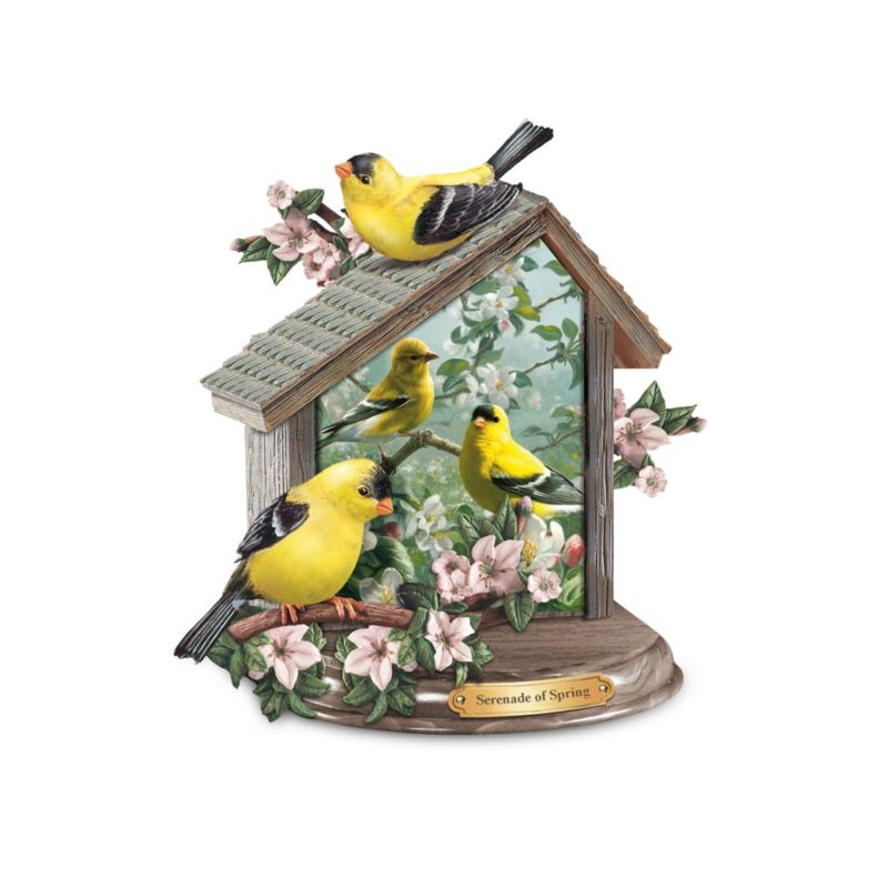 Melodie des Goldzeisigs — Tischskulptur