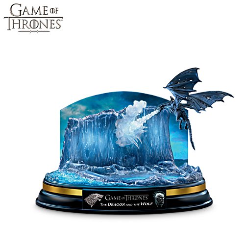 The Dragon and the Wolf – GAME OF THRONES-Skulptur