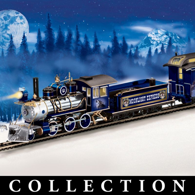 silver rail express train set