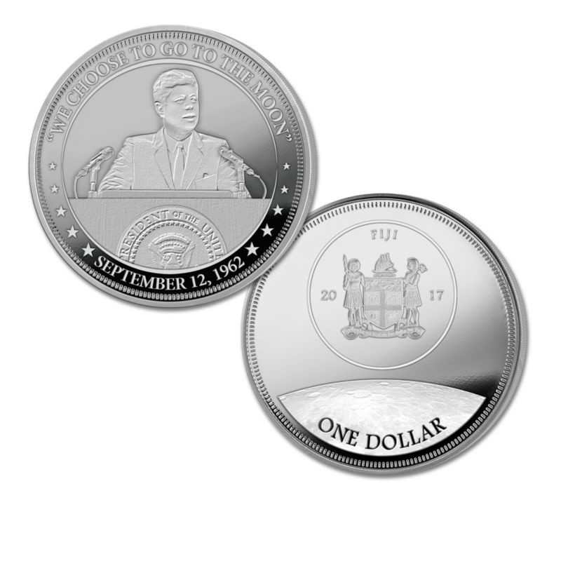 “We Choose to Go to the Moon” Coin