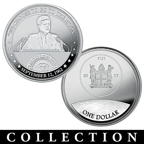 The Race To The Moon Silver Dollar Coin Collection