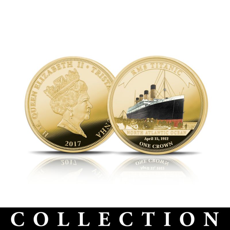 The Legendary Shipwrecks Gold Crown Coin Collection