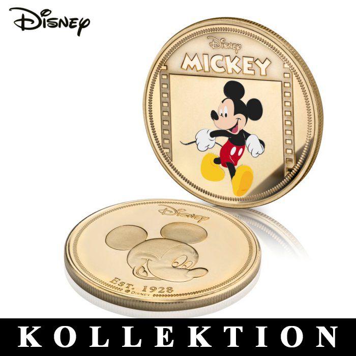 90 Jahre voller Magie – Disney-Medaillenkollektion