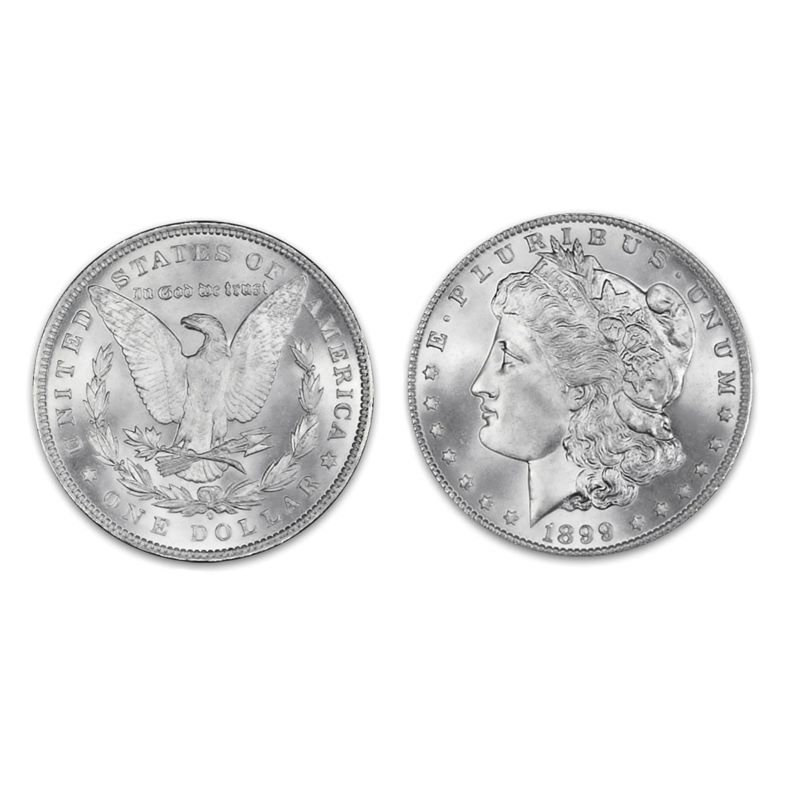 The "Micro-O Error" Morgan Silver Dollar With Display Box